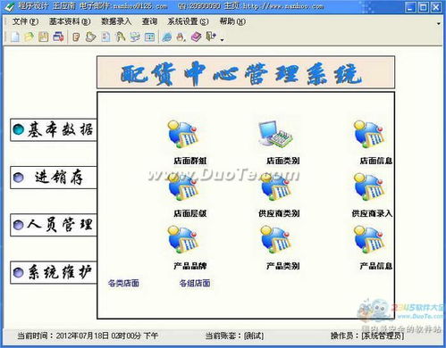配貨中心管理系統(tǒng)